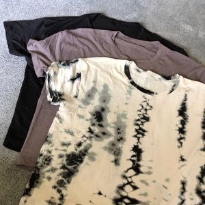 Lululemon Train to Be Short Sleeve lot of 3